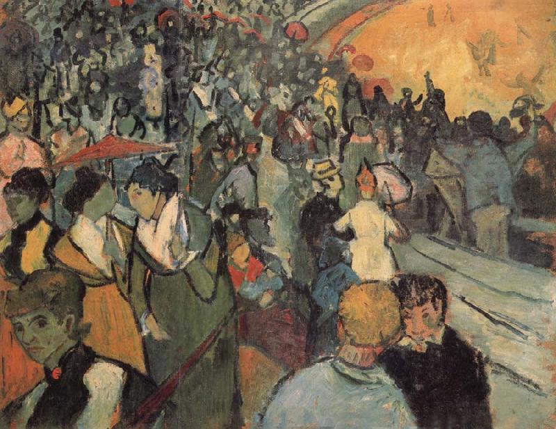 Vincent Van Gogh The Arena in Arles oil painting image